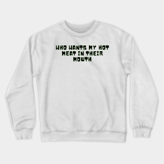 Dad Mens Rights MRA Quote Man Design Crewneck Sweatshirt by GreenCowLand